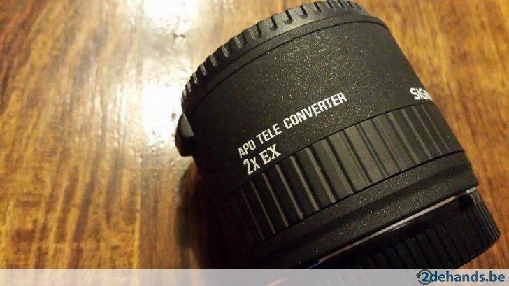 Sigma tele converter 2x ex apo voor canon, Ophalen of Verzenden, Nieuw, Overige typen