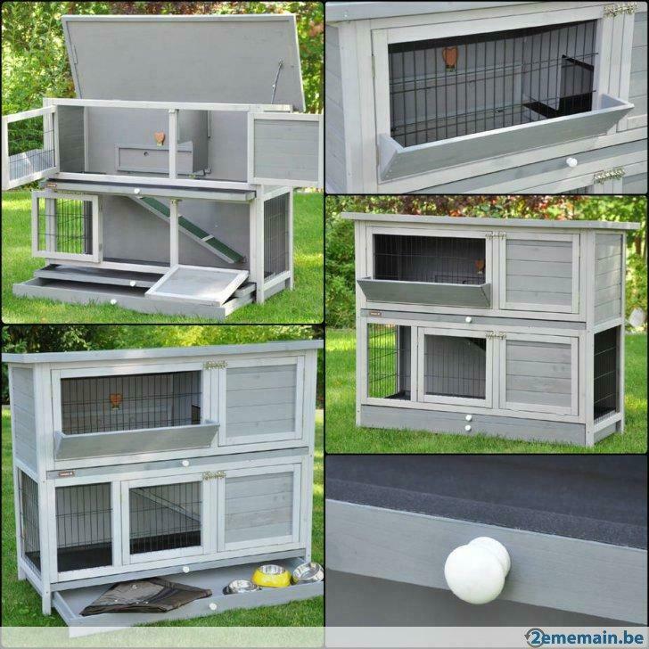 Clapier double XXL étage clapier elevage clapier lapin NEUF, Animaux & Accessoires, Rongeurs & Lapins | Accessoires, Neuf, Envoi