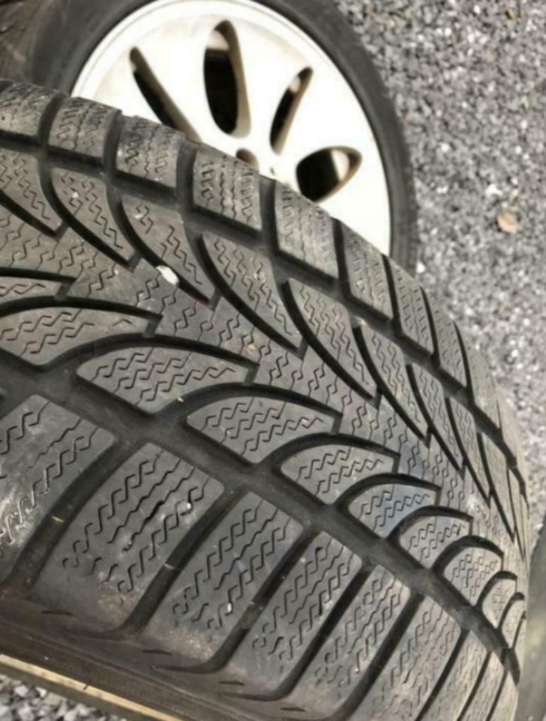 4 17-inch ellipsoïde wintervelg style 56 voor BMW, Gebruikt, Velg(en), 17 inch, Personenwagen