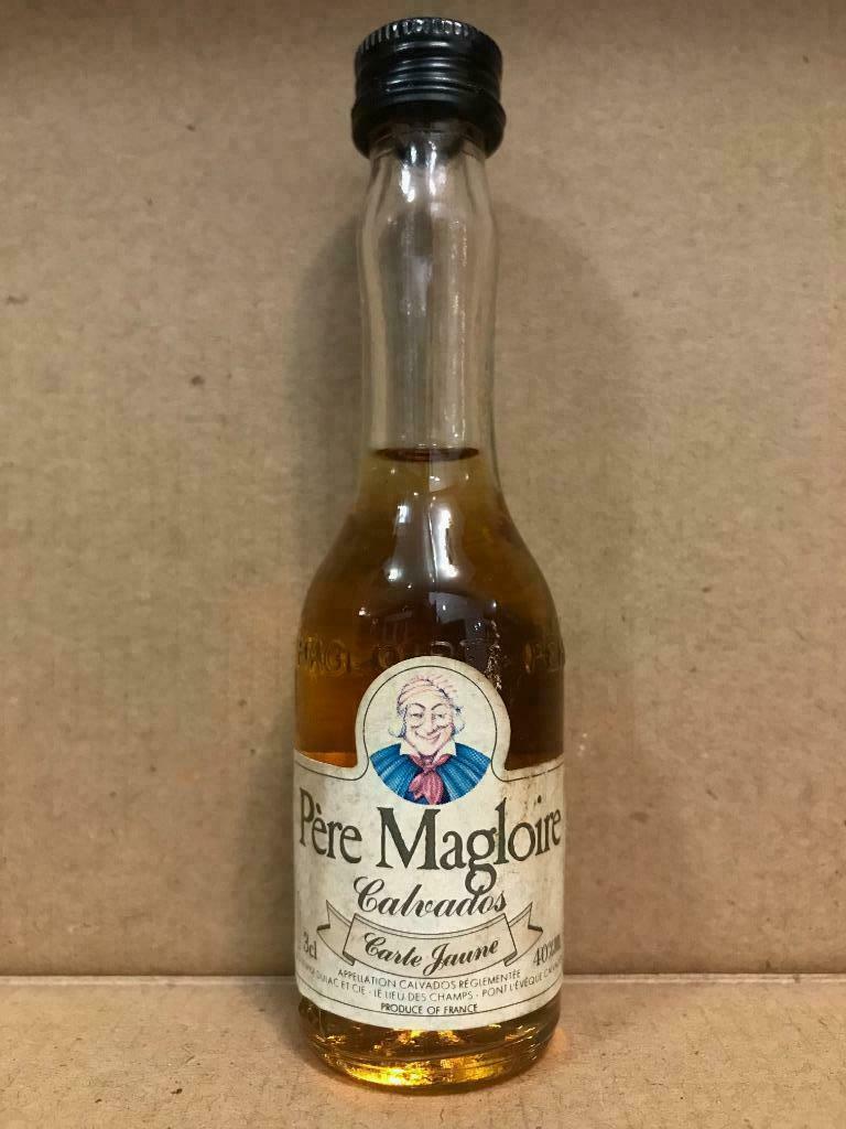 Père Magloire - Calvados - Mignonnette d'alcool - 3 cl, Enlèvement ou Envoi, Pleine, Utilisé, Autres types