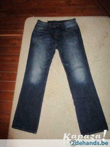 Abercrombie & Fitch dark wash bootcut jeans, Kleding | Heren, Ophalen of Verzenden, Gedragen