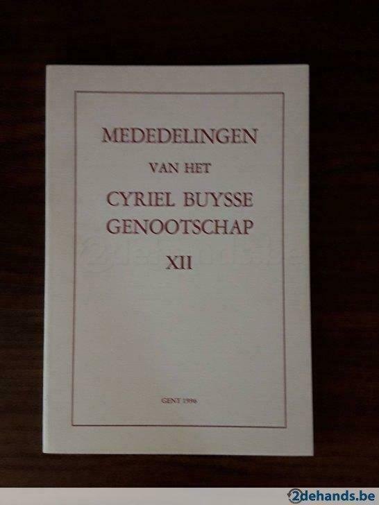 Mededelingen van het Cyriel Buysse Genootschap XII, Boeken, Ophalen of Verzenden, Nieuw, Overige typen