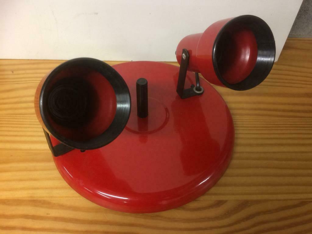 Modern plafondarmatuur voor 2 spots, Enlèvement, Comme neuf