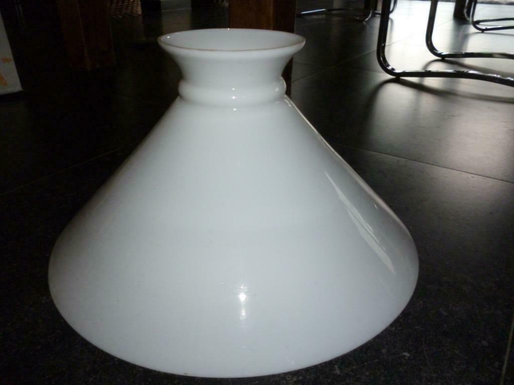 Opaline lampekap voor luster olielamp abat-jour lamp glas, Ophalen, Gebruikt