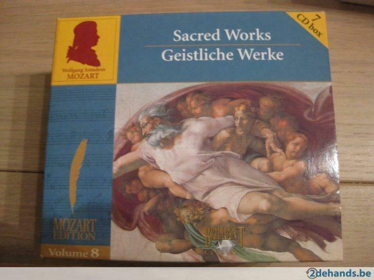 Mozart Sacred works, Ophalen of Verzenden