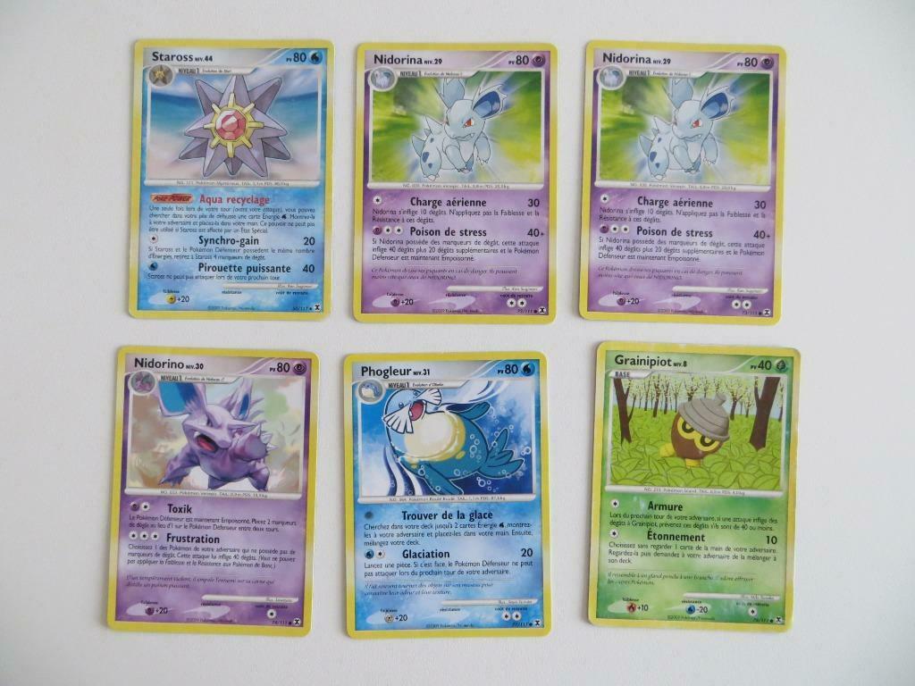 Cartes Pokémon Platine Rivaux émergeants, Enlèvement ou Envoi, Utilisé, Cartes en vrac