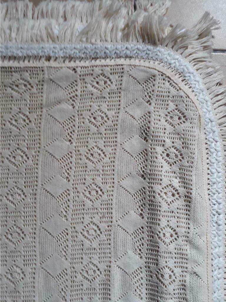 Handgemaakte gehaakte bedsprei 232 X 220 cm, Ophalen of Verzenden, Zo goed als nieuw, Tweepersoons, Overige typen