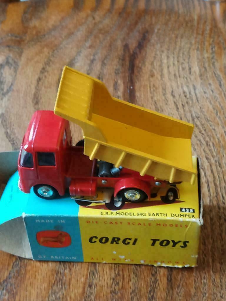 Corgi toys Earth dumper nr 458, Collections, Enlèvement ou Envoi, Comme neuf