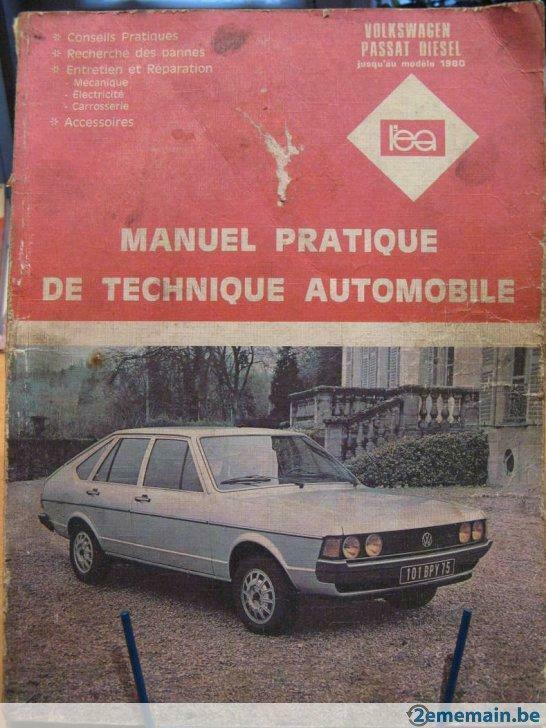 Manuel pratique VW PASSAT diésel jusqu'au modèle 1980, Enlèvement
