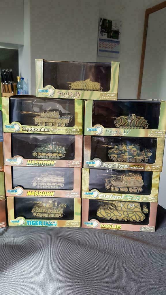 Dragon armor tanks, Ophalen of Verzenden, Nieuw, 1:50 of kleiner, Diorama