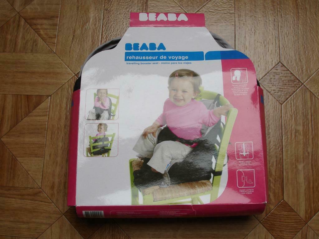 Verhoogstoeltje Béaba in stof, Ophalen, Zo goed als nieuw, Overige typen, Stoelverkleiner