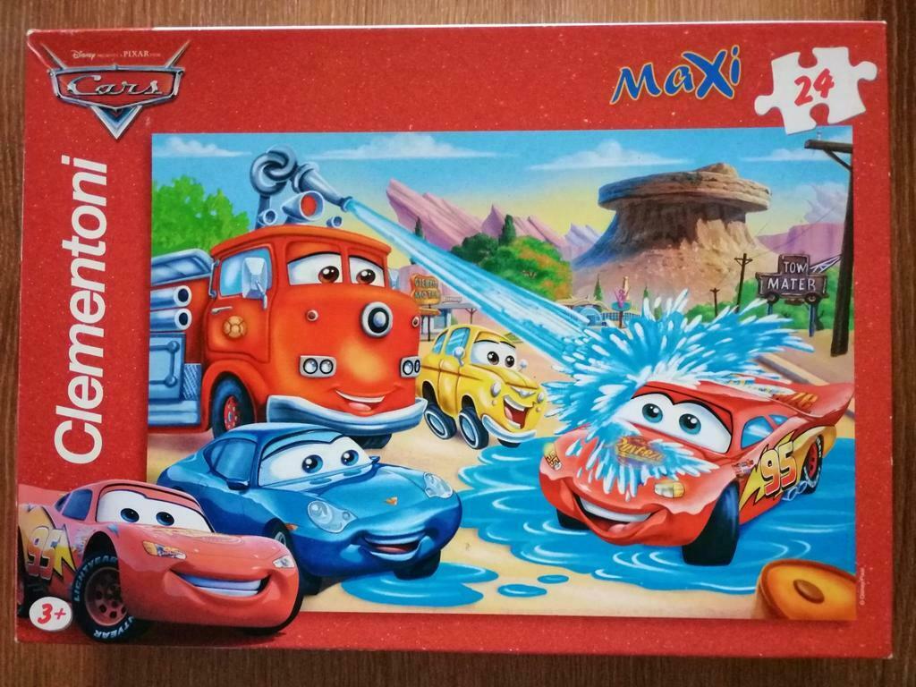 Vloerpuzzel cars 24 stukken, Kinderen en Baby's, Ophalen of Verzenden, Zo goed als nieuw