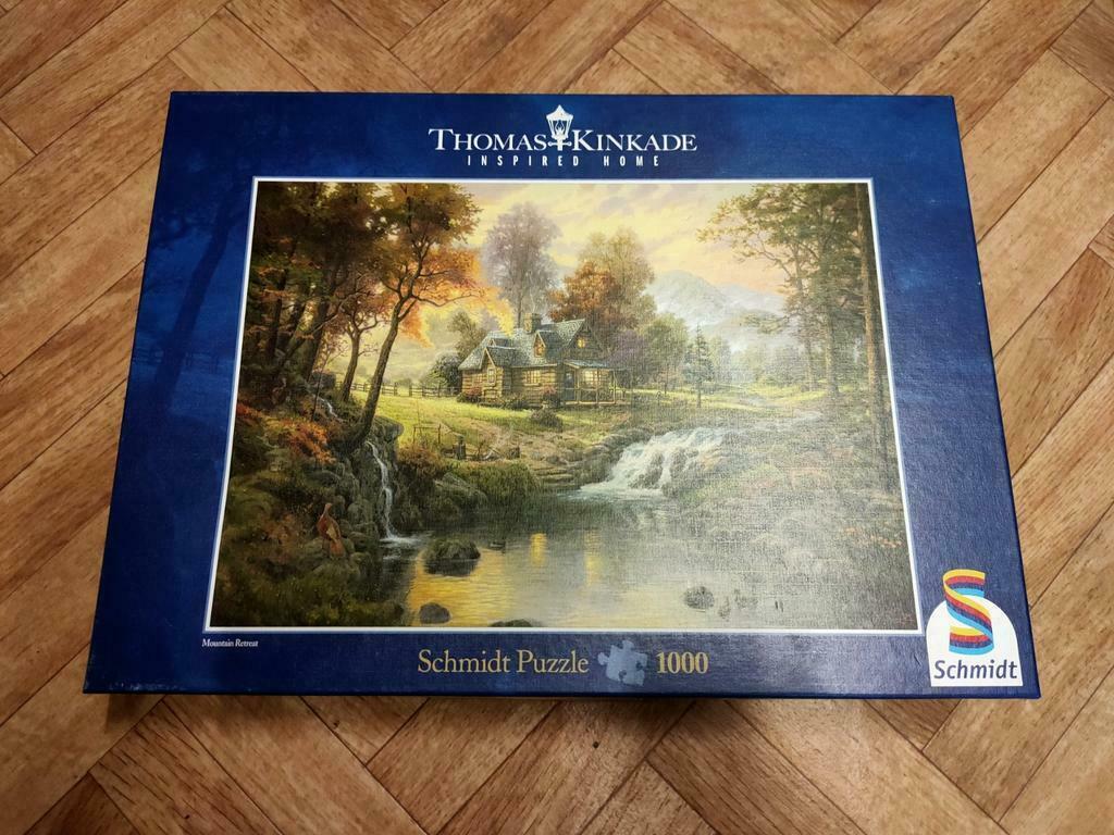 Puzzels 1000 stukjes, Hobby en Vrije tijd, Denksport en Puzzels, Gebruikt, Legpuzzel, 500 t/m 1500 stukjes, Ophalen of Verzenden