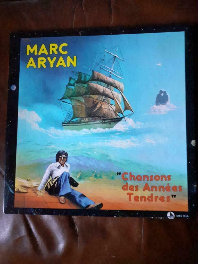 LP Marc Aryan : Chansons des annees tendres, Ophalen of Verzenden