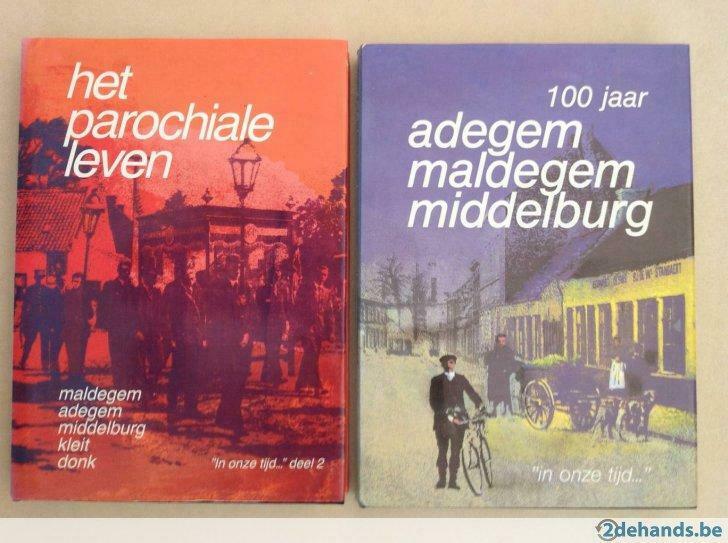 Maldegem 100 jaar deel 1&2 ., Ophalen of Verzenden, Gelezen