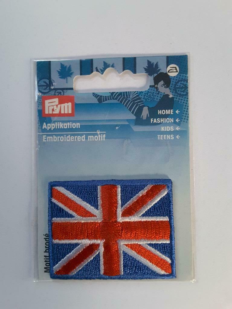 applique - écusson à coudre ou à fixer au fer chaud drapeau, Enlèvement ou Envoi, Neuf