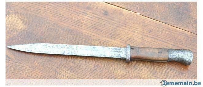 D baïonnette allemande carl eickhonr n°261, Ophalen of Verzenden