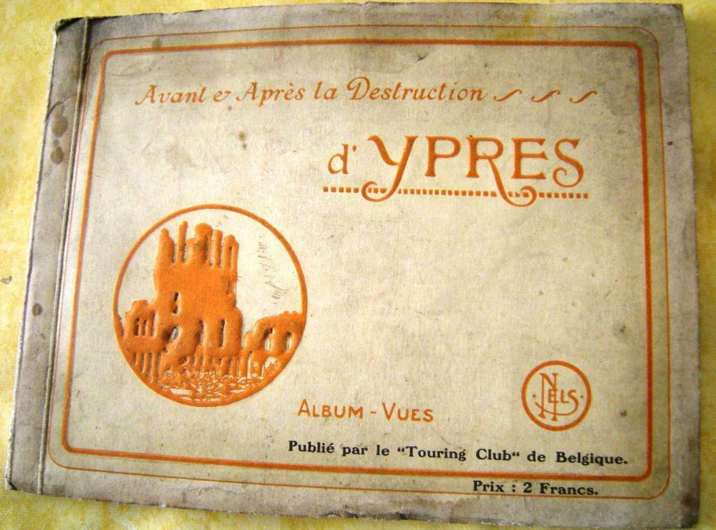 Avant et après la destruction d'Ypres, Collections, Enlèvement ou Envoi, 1920 à 1940, Non affranchie, Flandre Occidentale