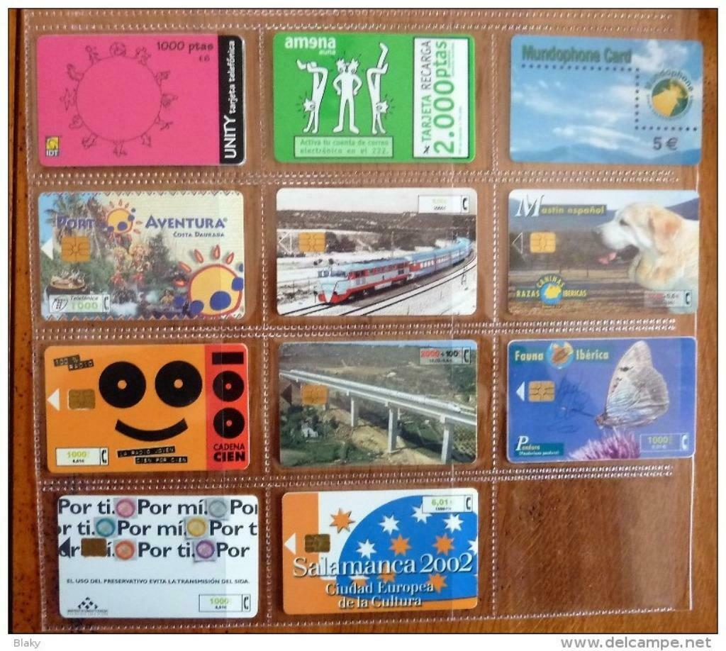 45 CARTES TELEPHONE ANNEE 2000 AVEC FARDE, Ophalen of Verzenden