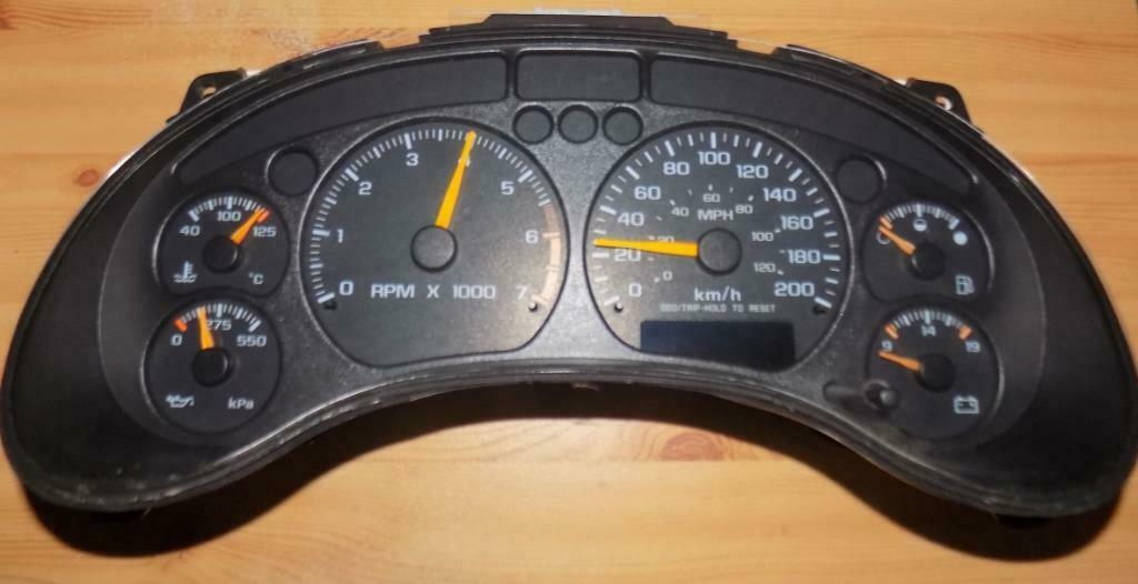 Réparation Compteur CHEVROLET S10 BLAZER Tableau, Enlèvement, Utilisé, Chevrolet