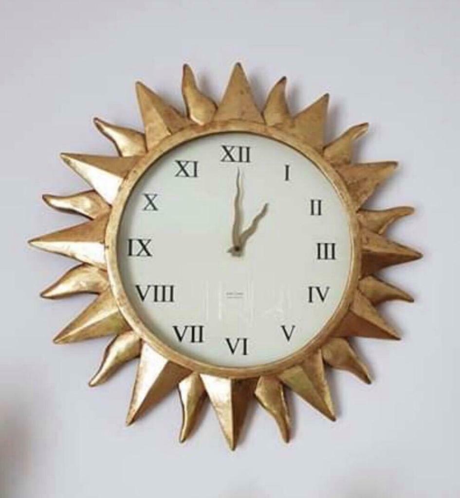 Prachtige Karlsson zonneklok, Huis en Inrichting, Ophalen of Verzenden, Zo goed als nieuw, Wandklok