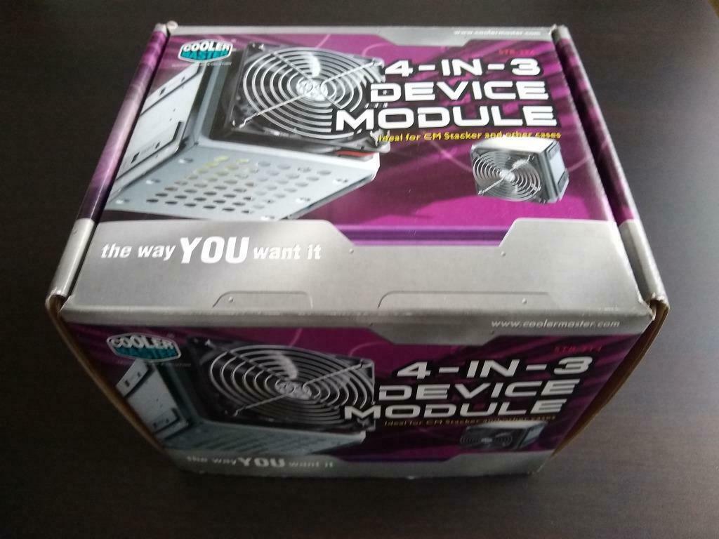 Cooler Master 4-in-3 Device Module (STB-3T4), Computers en Software, Computerbehuizingen, Ophalen, Nieuw