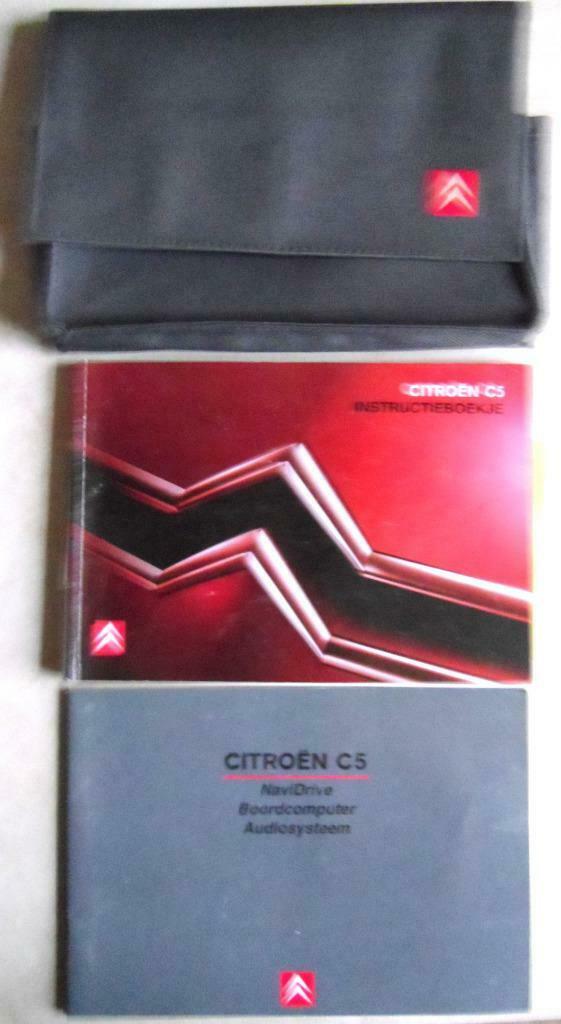 Manuel d'utilisation Citroën C5 avec sa pochette en ndl, Enlèvement ou Envoi