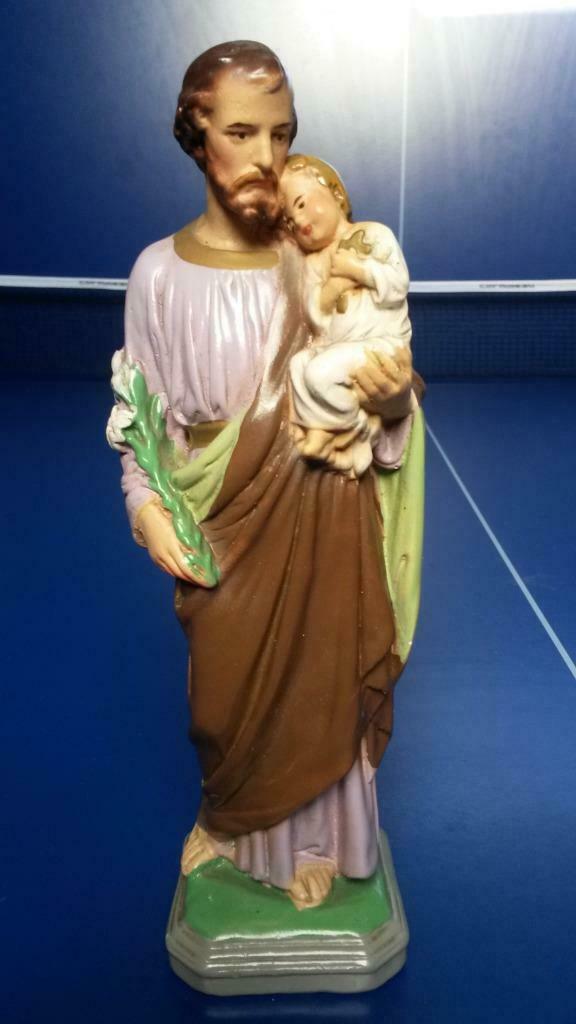 Statuette Saint Joseph, Antiquités & Art, Antiquités | Objets religieux, Enlèvement