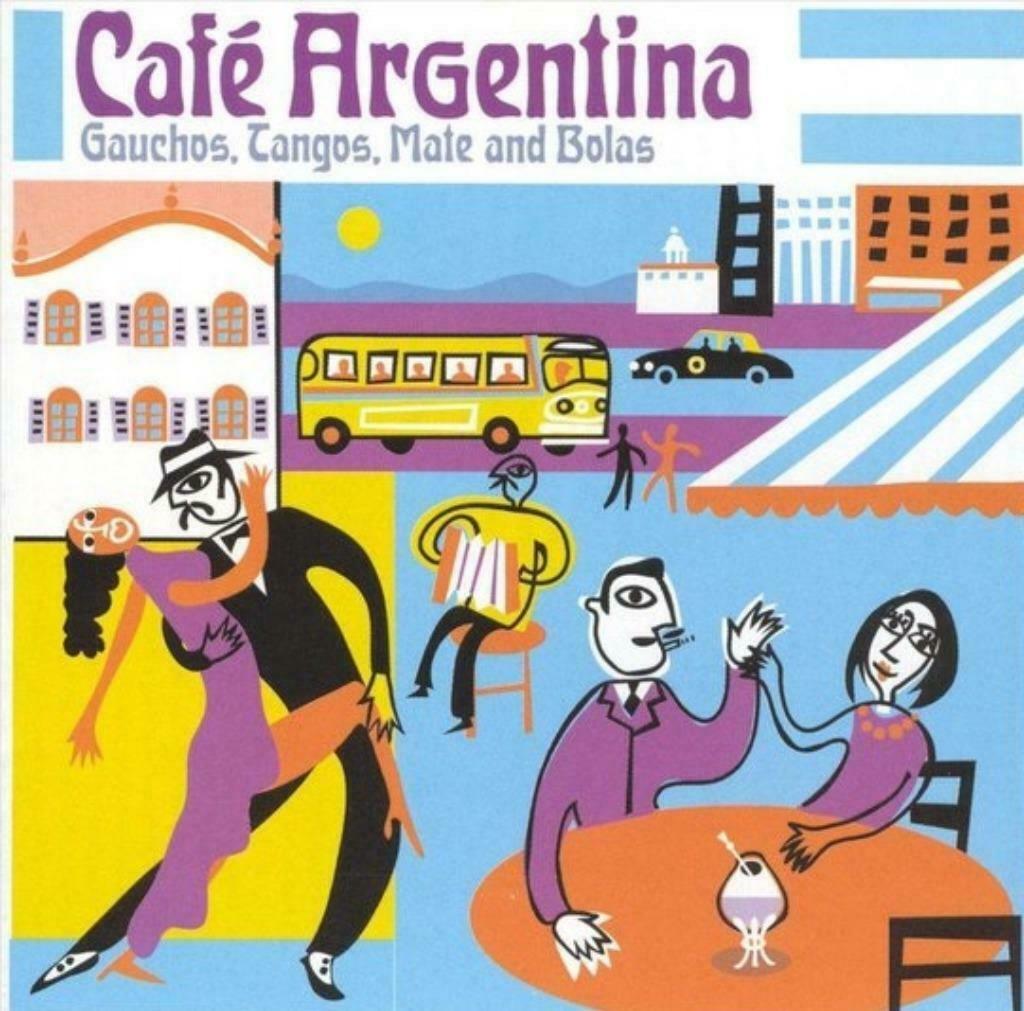 CD Cafe Argentina, Cd's en Dvd's, Cd's | Latin en Salsa, Nieuw in verpakking, Ophalen of Verzenden
