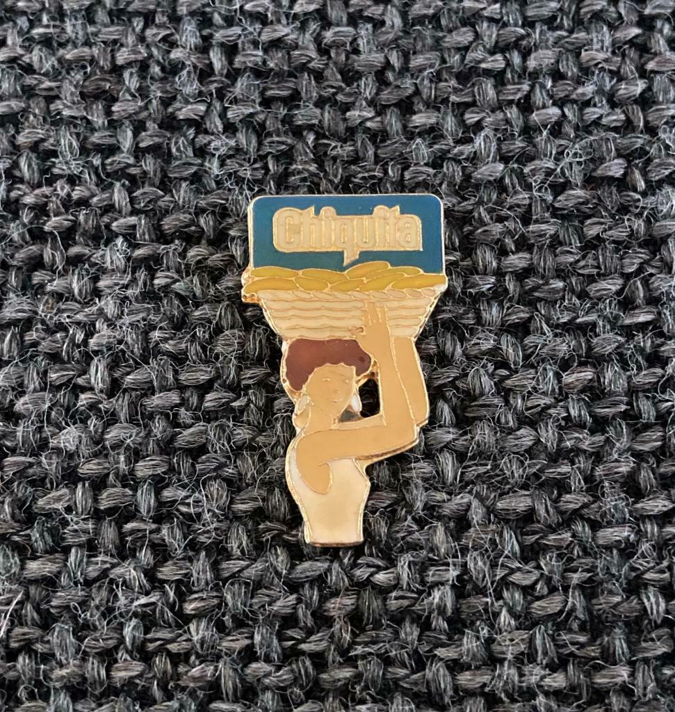 PIN - CHIQUITA, Envoi, Utilisé, Marque, Insigne ou Pin's
