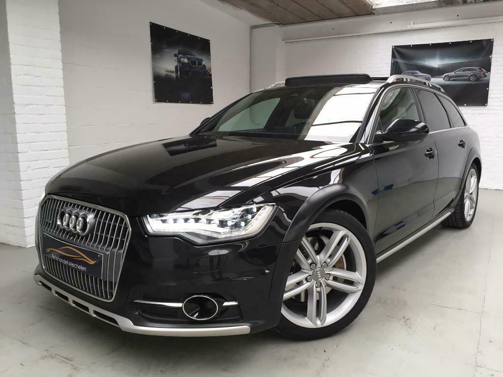 Audi A6 Allroad 3.0Tdi V6 Bi-Turbo...Full..!!, Auto's, Audi, Automaat, Euro 5, Zwart, 313 pk