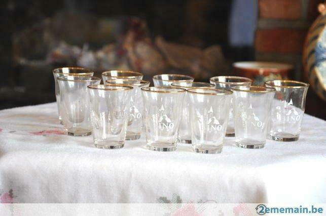 12 verres anciens a porto, Antiquités & Art, Enlèvement ou Envoi