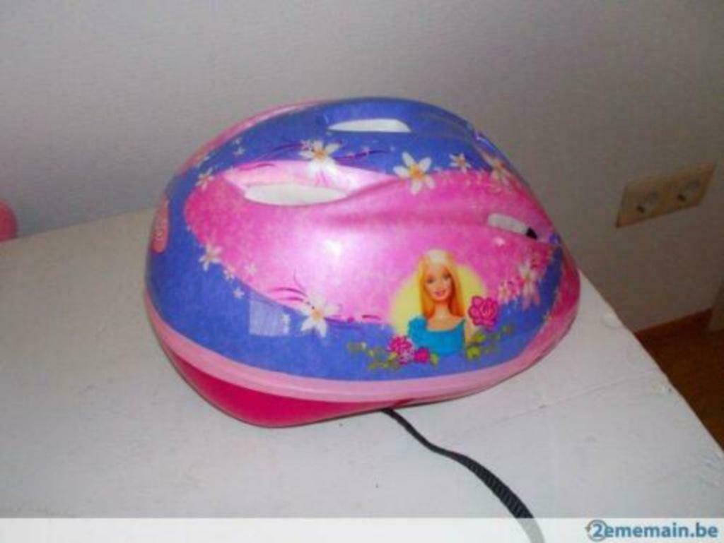 casque vélo fille barbie, Enlèvement