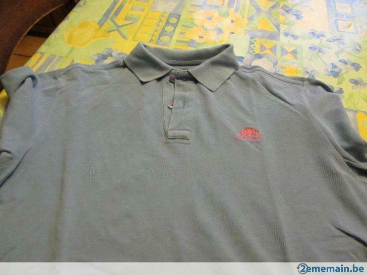 polo homme state of art bleu ciel. taille  l., Kleding | Heren, T-shirts, Ophalen of Verzenden, Gedragen, Maat 52/54 (L), Blauw
