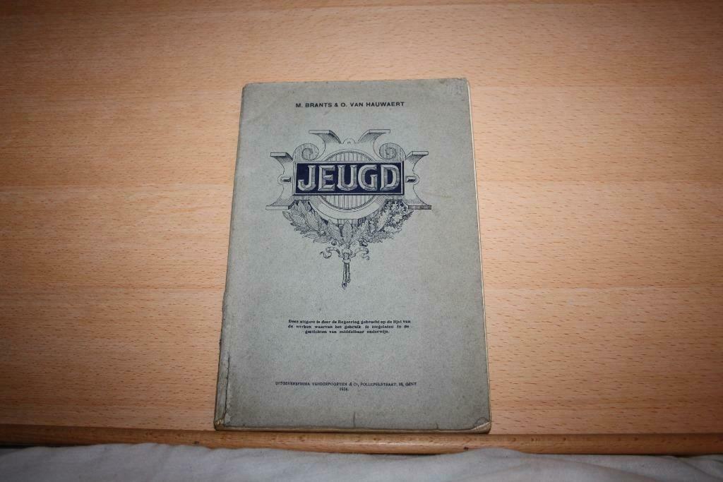 Gesigneerd     Jeugd – M.Brants & O. Van Hauwaert 1924, Antiek en Kunst, Antiek | Boeken en Manuscripten, Ophalen of Verzenden