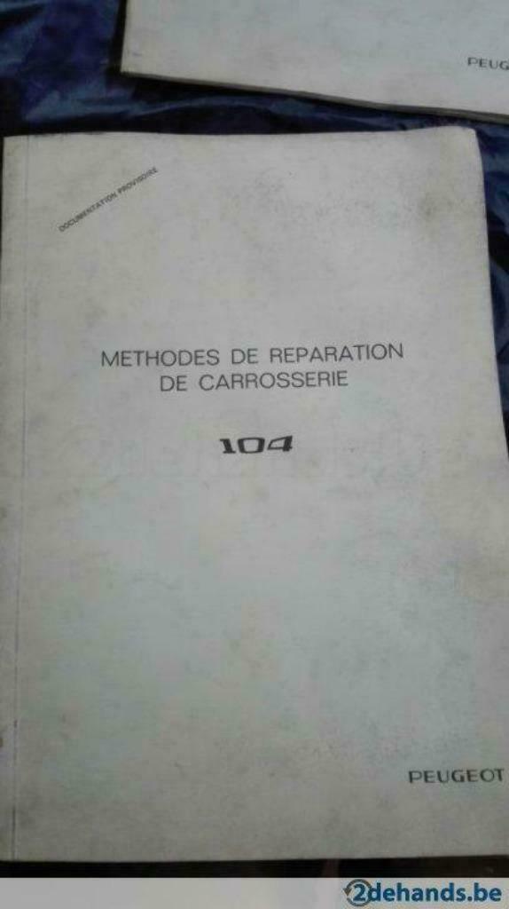 Peugeot 104, Ophalen