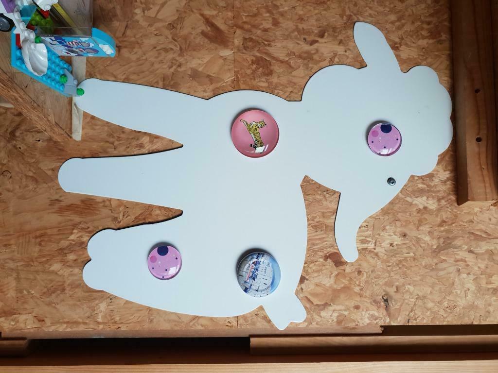 Magneetbord wit, Ophalen, Zo goed als nieuw, Wanddecoratie