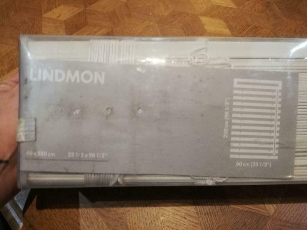 Store à lamelles ikea Lindmon blanc, Enlèvement, Comme neuf, Blanc