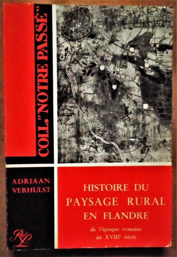 Paysage rural/Flandre [Époque romaine - XVIIIe siècle]- 1966, Livres, Adrian Verhulst, Enlèvement ou Envoi, Belgique, Utilisé