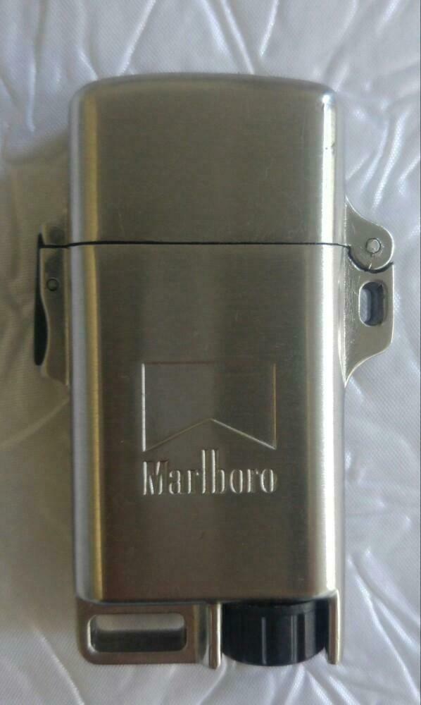 Briquet publicitaire aansteker Marlboro inox, Collections, Enlèvement ou Envoi, Comme neuf, Briquet