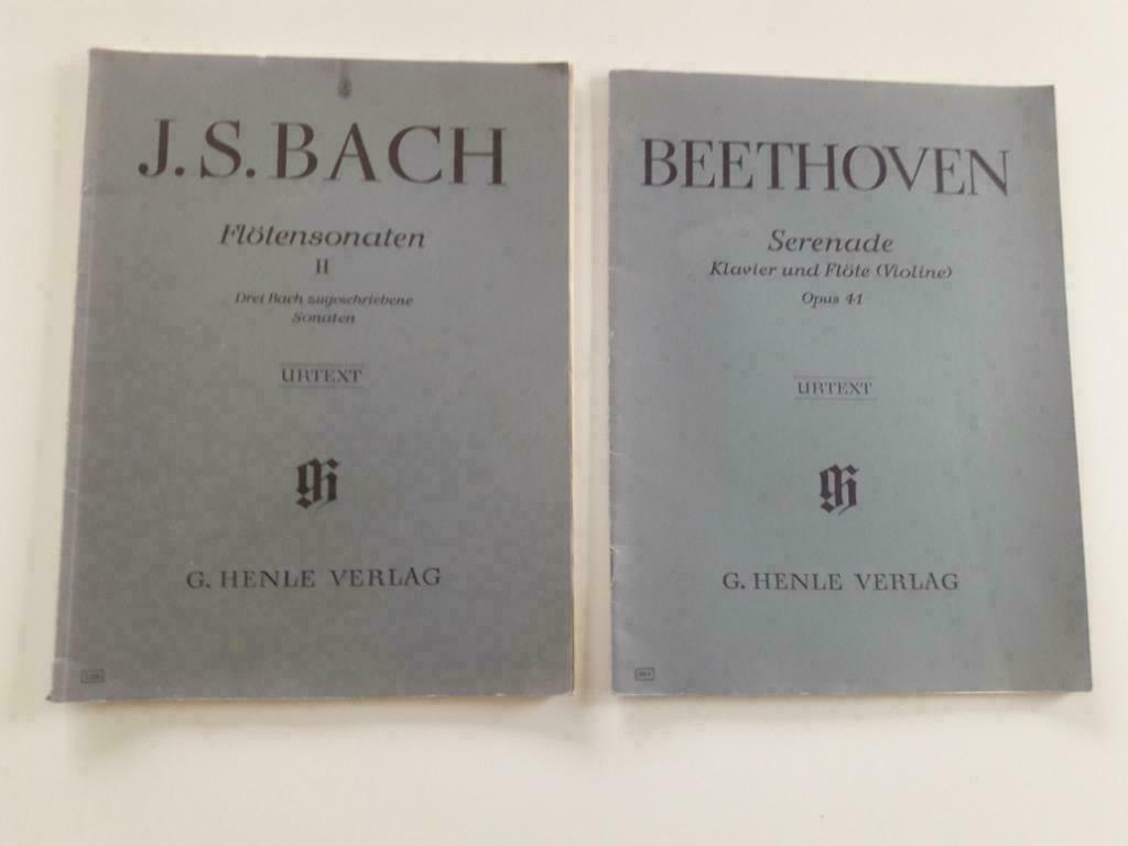 2 partitions de musique.Editions Henle Verlag., Enlèvement ou Envoi, Utilisé