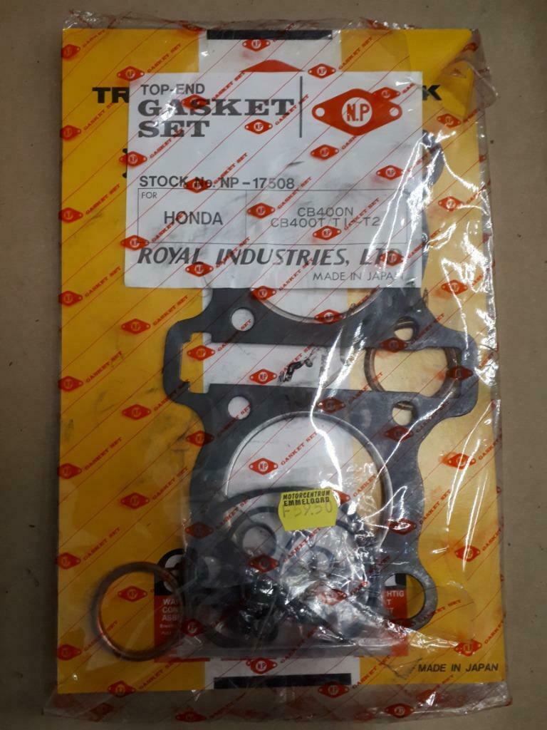 NP-17508 pakkingset Honda CB400N/T, Motoren, Onderdelen | Honda, Ophalen of Verzenden, Nieuw