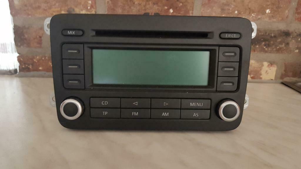 autoradio vw blaupunkt autoradio uit een vw caddy, Ophalen of Verzenden, Gebruikt