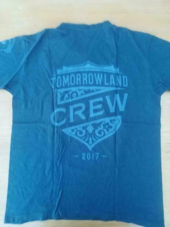 Tomorrowland Crew T shirt 2017 M, Collections, Enlèvement