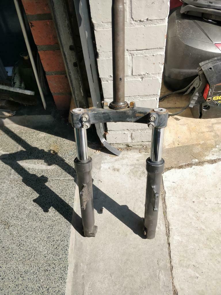 Kymco agility 12" voorvork, Vélos & Vélomoteurs, Pièces de cyclomoteur | Scooters, Enlèvement ou Envoi, Utilisé, Kymco