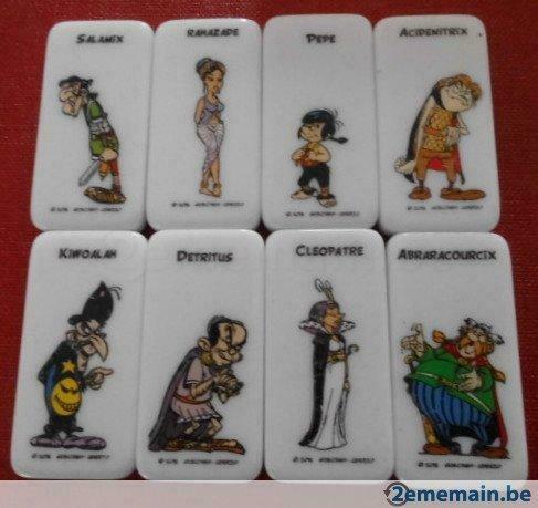ASTERIX - 8 dominostenen voor verzamelaars - elk 0,50 euro, Verzenden, Nieuw