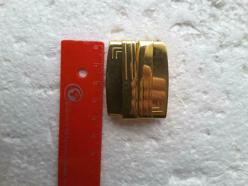 boucle de ceinture 40 mm doré avec pince 43 x 35 mm, Enlèvement ou Envoi, Neuf