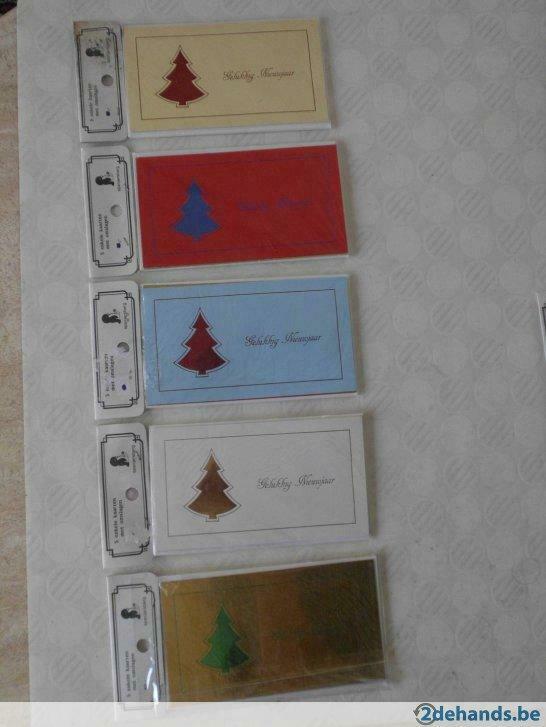 Kerstkaarten Spar - 5 kaarten+omslag/pakje (prijs/pakje), Ophalen of Verzenden, Nieuw