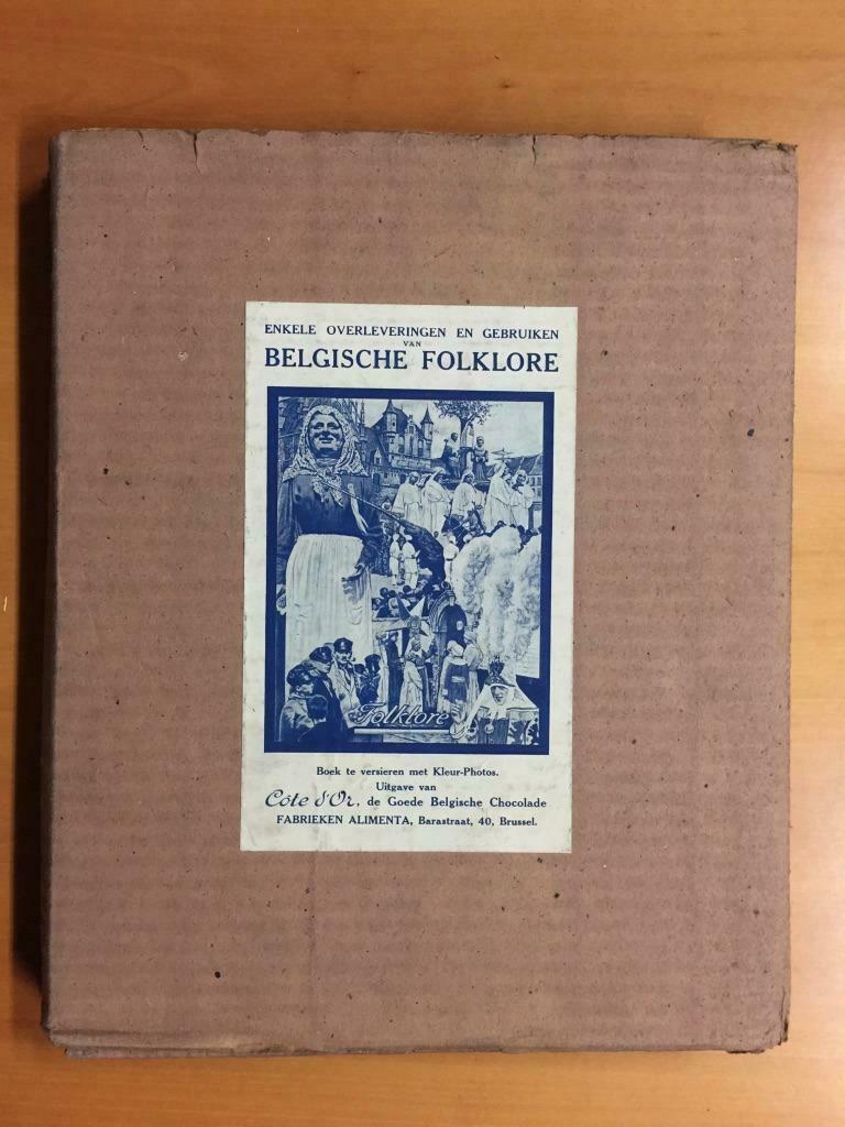 Folklore belge, album Côte d'Or 1947, voir description, Collections, Enlèvement ou Envoi, Gravure, Comme neuf, 1940 à 1960
