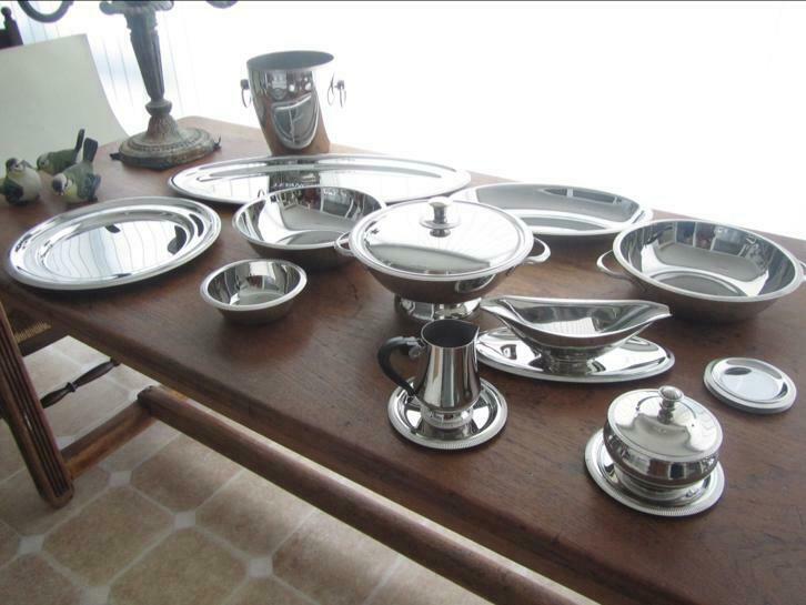 Uitset Letang Remy schotels groot en klein, Ophalen, Zo goed als nieuw